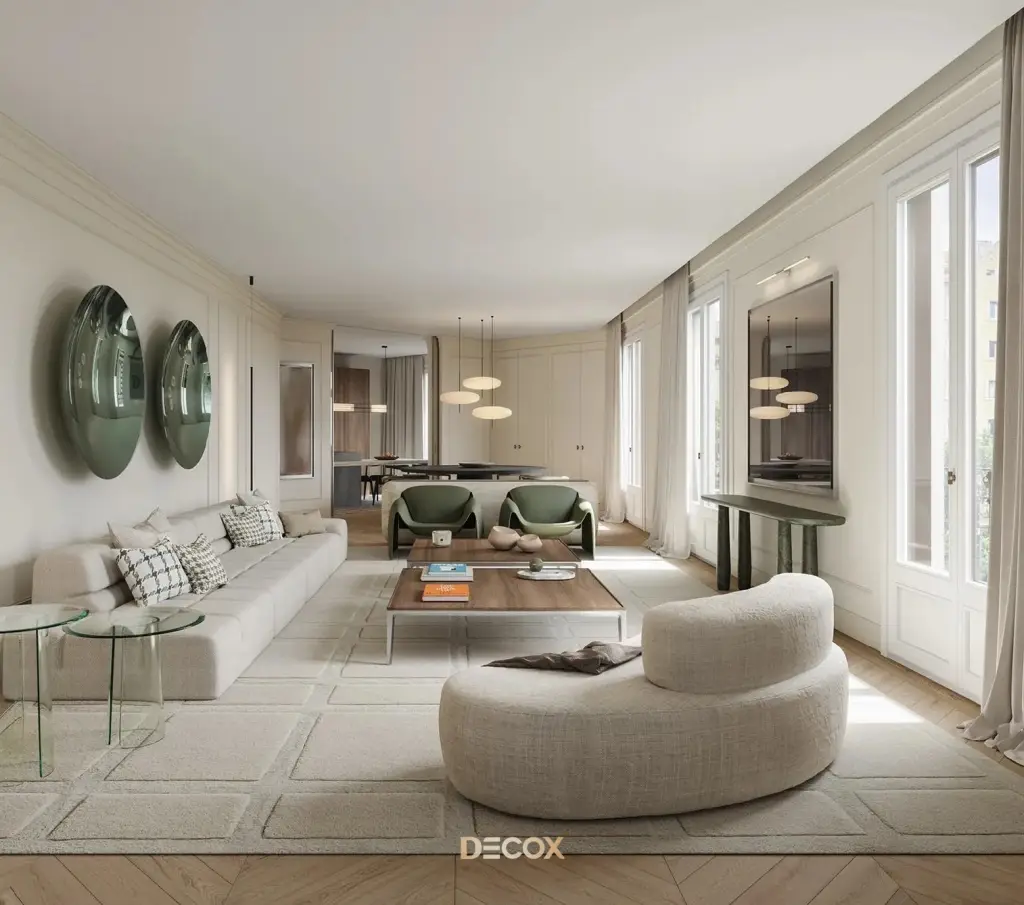 thiết kế nội thất chung cư 1 phòng ngủ phong cách sang trọng