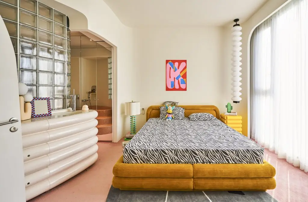 thiết kế nội thất chung cư 2 phòng ngủ có bé trai