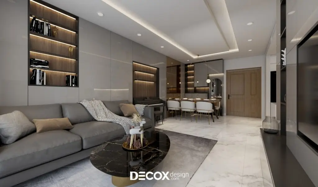 thiết kế nội thất chung cư 50m2 mang tính cá nhân hoá