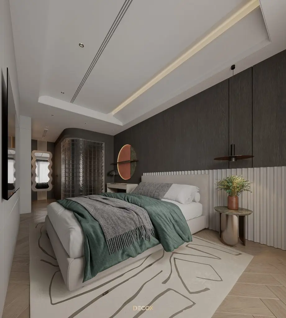 thiết kế nội thất chung cư 75m2 phong cách hiện đại