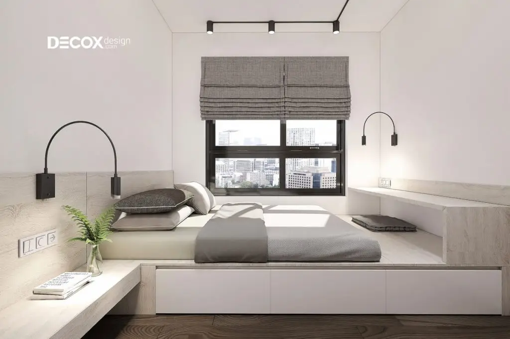 thiết kế nội thất chung cư 75m2 thông minh, tối ưu không gian