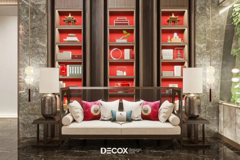 thiết kế nội thất chung cư tân cổ điển cho phòng khách