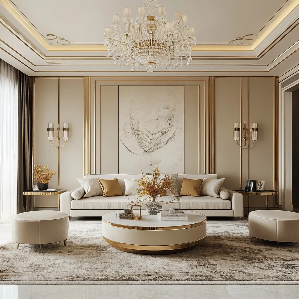 thiết kế nội thất luxury sang trọng