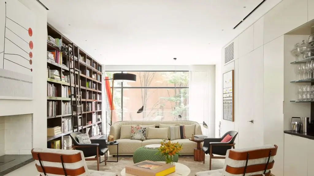 Thiết kế nội thất nhà phố cân bằng với tổng thể