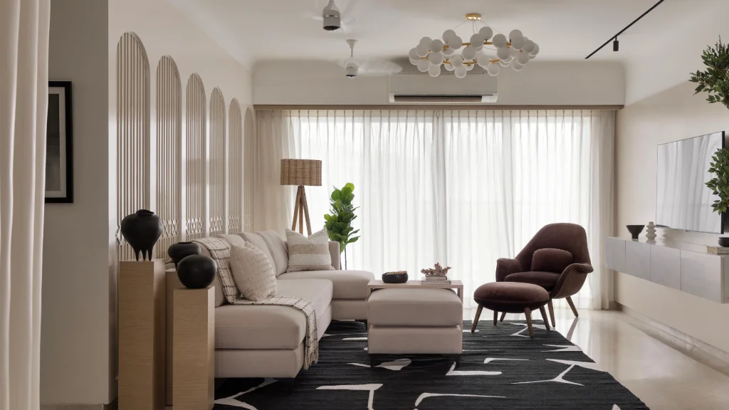 Thiết kế nội thất phòng khách chung cư hiện đại