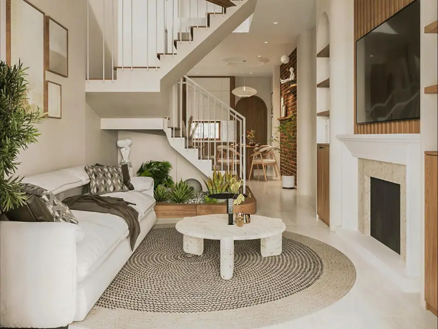 Thiết kế nội thất phòng khách nhà ống đẹp