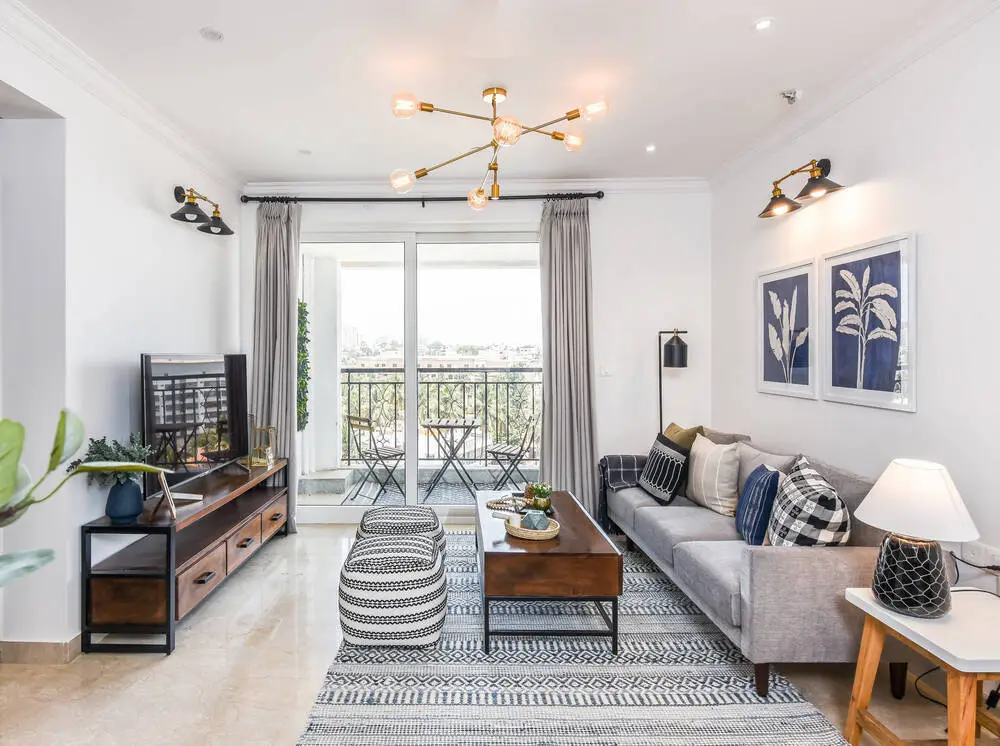 Thiết kế nội thất phòng khách chung cư nhỏ xinh