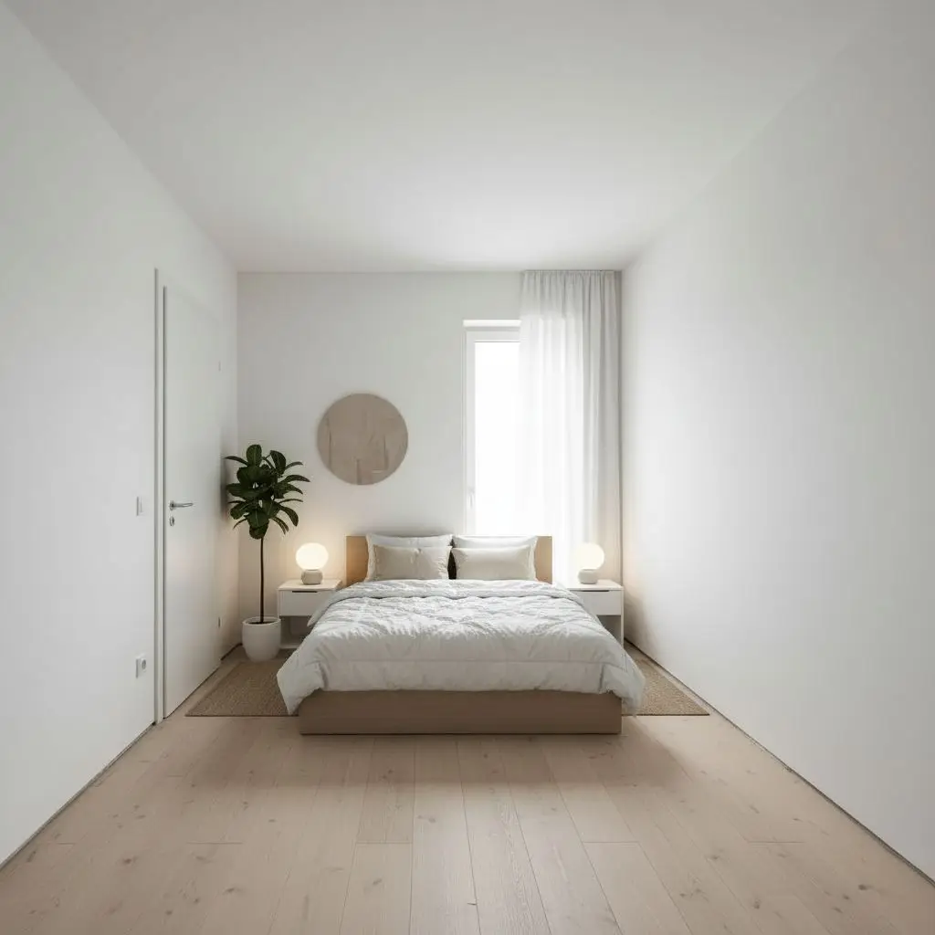 Mẫu thiết kế nội thất phòng ngủ đơn giản cho người già