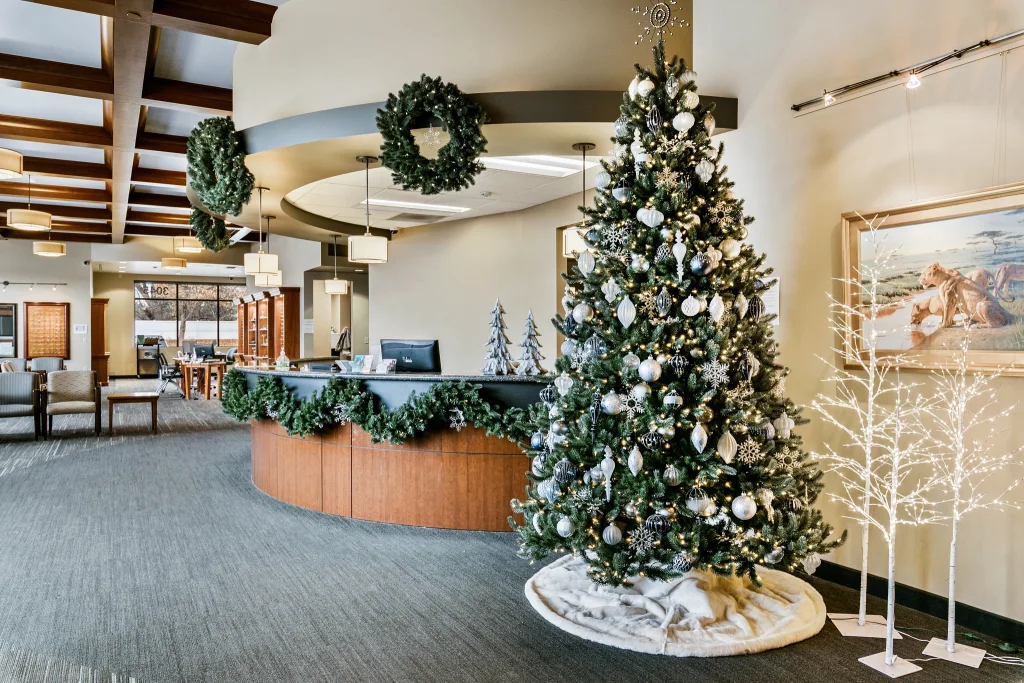 trang trí noel bằng Cây thông Noel