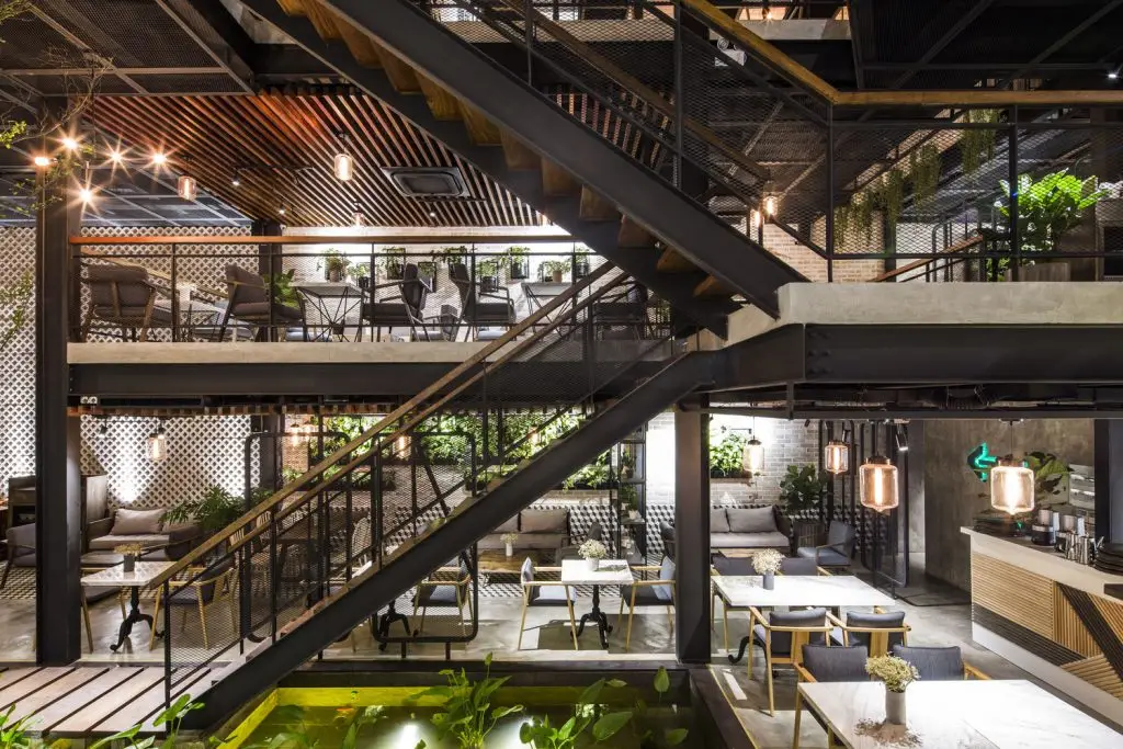 Mẫu báo giá thi công nội thất quán An’garden Café