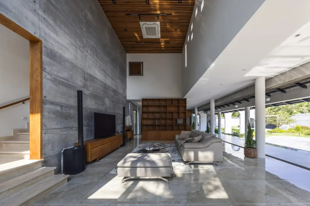 decor phòng khách với thảm trải sàn