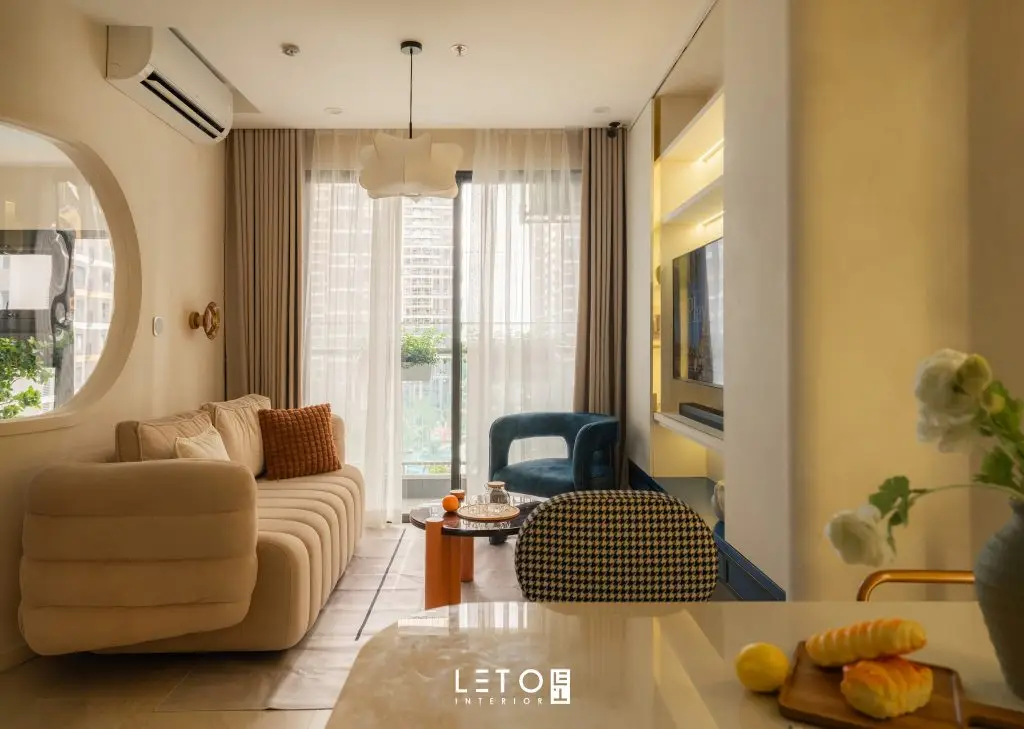 decor phòng khách căn hộ chung cư