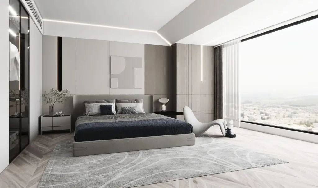 decor phong ngủ phong cách Hàn Quốc