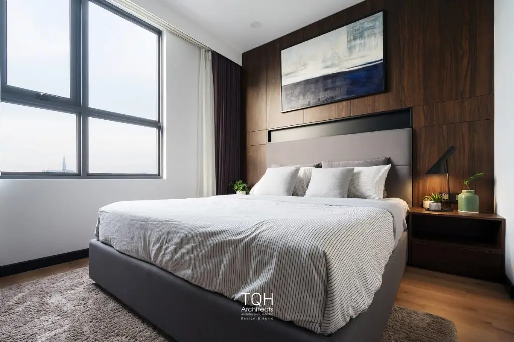 decor phong ngủ cho con trai đơn giản