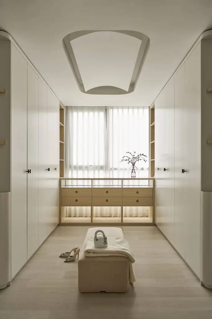 Hệ tủ quần áo lớn gỗ MDF