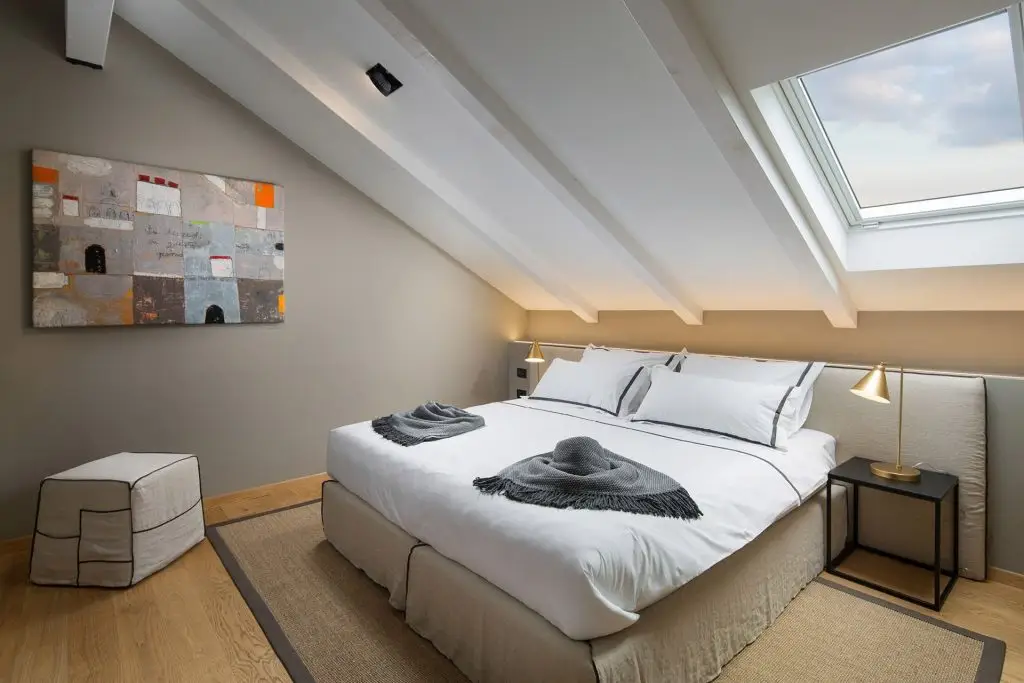 nhà gác lửng 3 phòng ngủ tinh tế