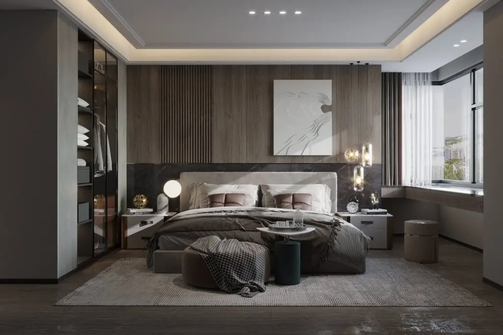 phòng ngủ đẹp cho nữ phong cách Hàn Quốc