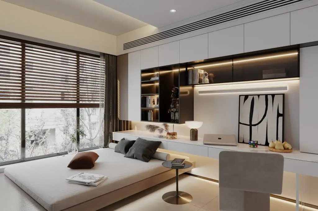 phòng ngủ đẹp cho nữ thể hiện cá tính