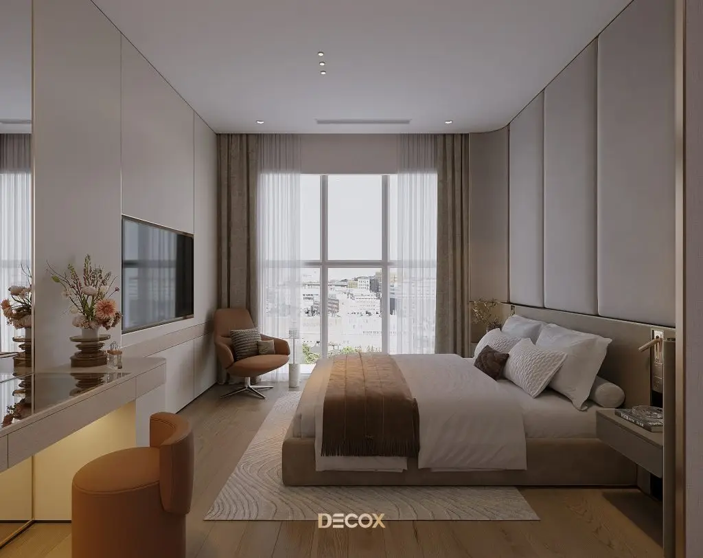 phòng ngủ master là gì - phong cách Bắc Âu thanh lịch 