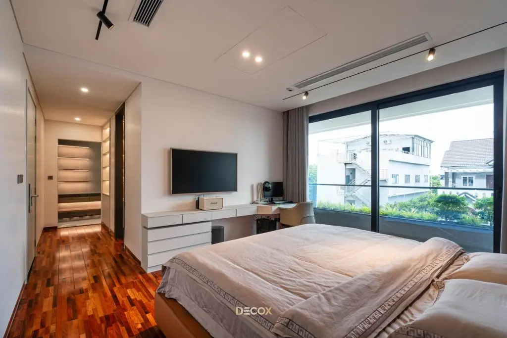 phong thuỷ phòng ngủ - không bố trí cửa phòng đối diện cửa nhà tắm