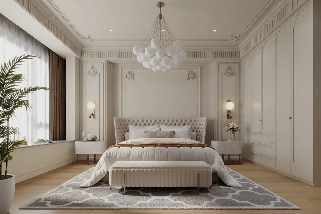 phong thuỷ phòng ngủ - không đặt đầu giường ngủ phía trên bếp nấu