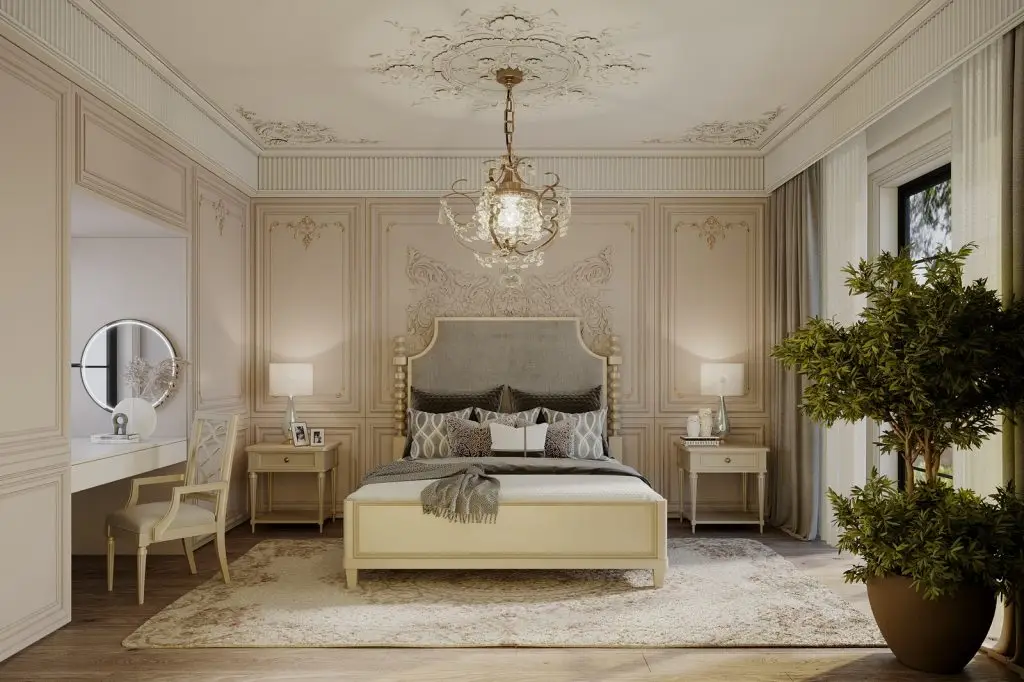 phong thuỷ phòng ngủ - chỉ nên đặt cây xanh nhỏ