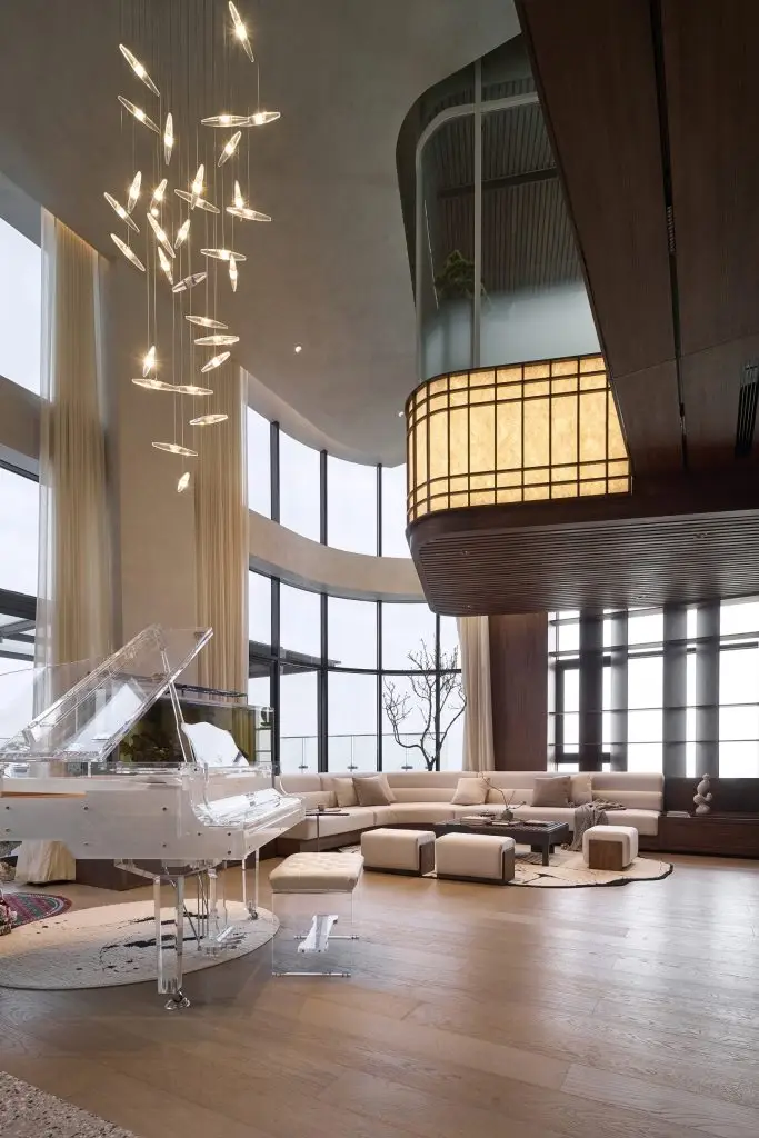 Sofa gỗ kiểu chữ L