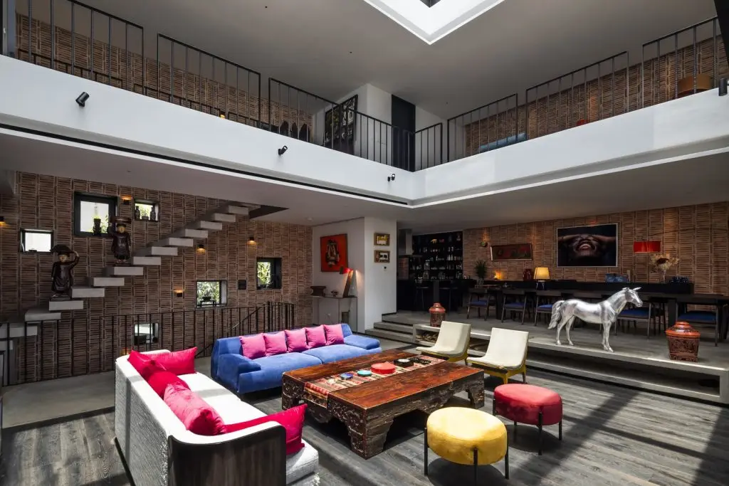 thi công nội thất nhà phố Indochine