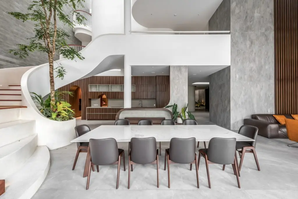 thiết kế nội thất biệt thự phong cách địa trung hải