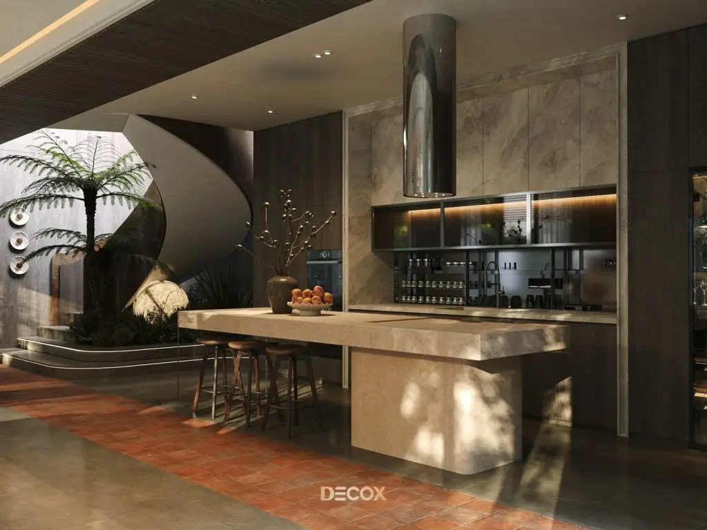 thiết kế nội thất biệt thự Bắc Âu