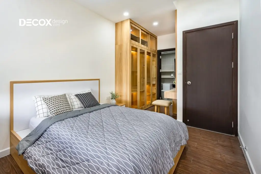 thiết kế nội thất chung cư có 1 phòng ngủ đơn giản