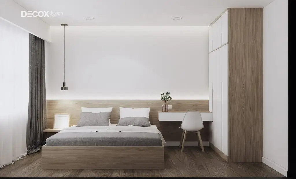 thiết kế nội thất chung cư 80m2 có 3 phòng ngủ