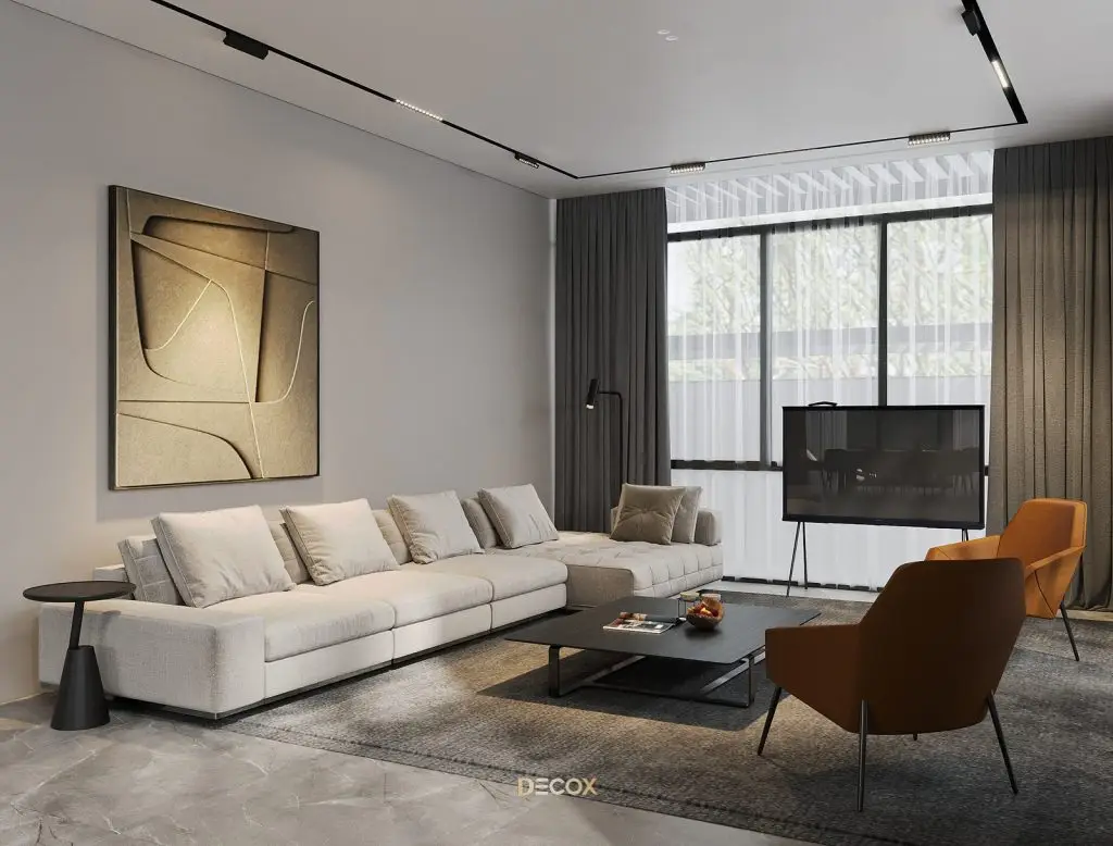 thiết kế nội thất chung cư cao cấp phong cách hiện đại 