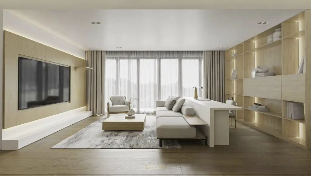 thiết kế nội thất chung cư cao cấp cảm giác dễ chịu