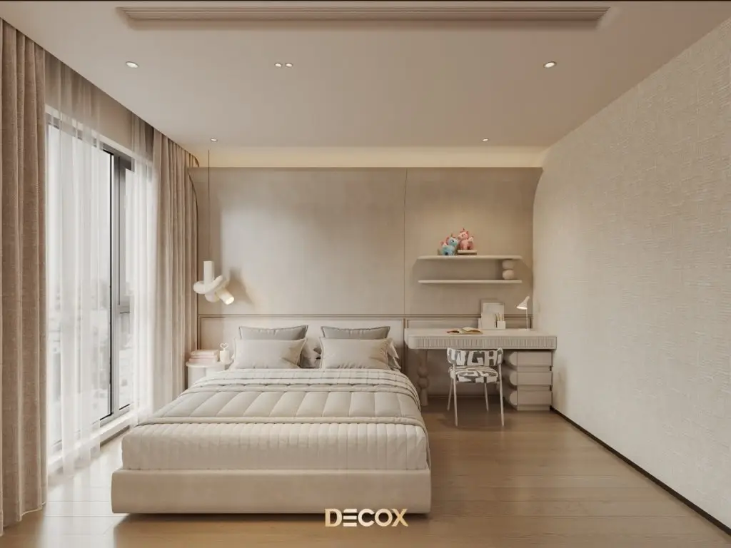 thiết kế nội thất chung cư cao cấp phong cách tối giản