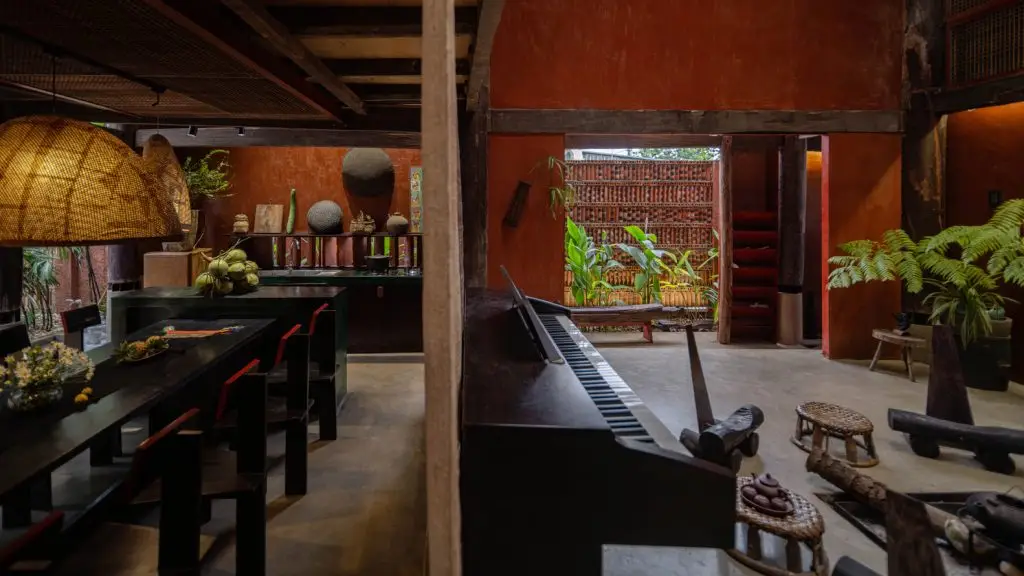 thiết kế nội thất khách sạn phong cách Đông Dương