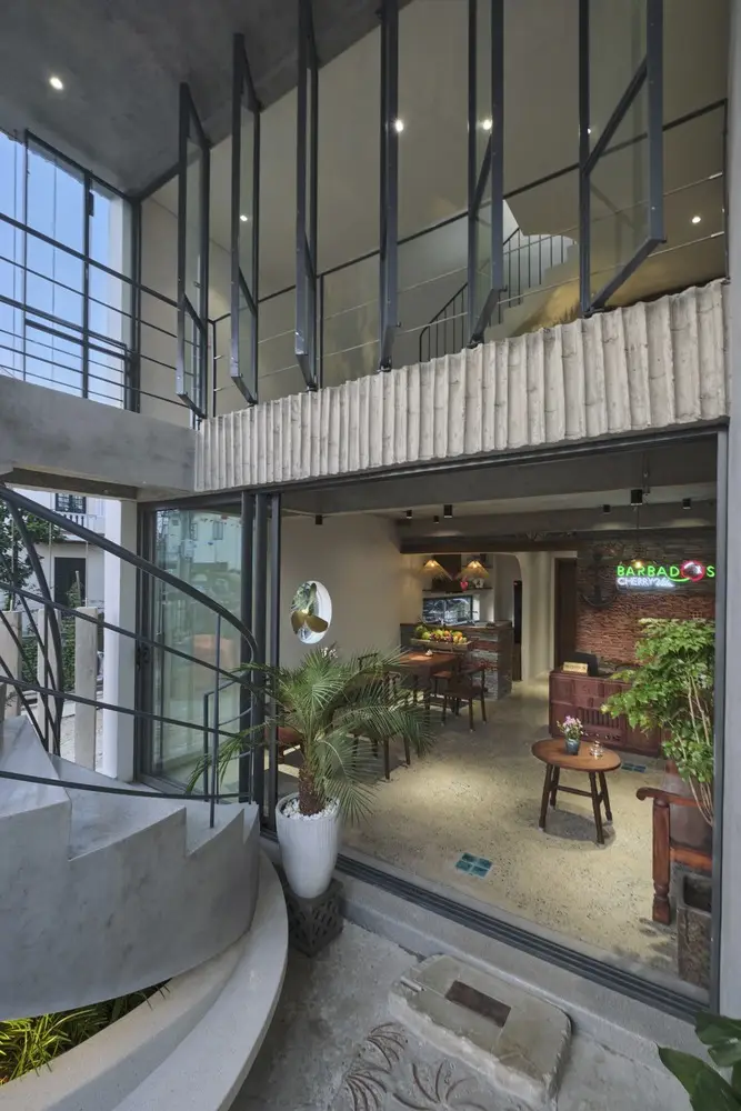 thiết kế nội thất khách sạn mini