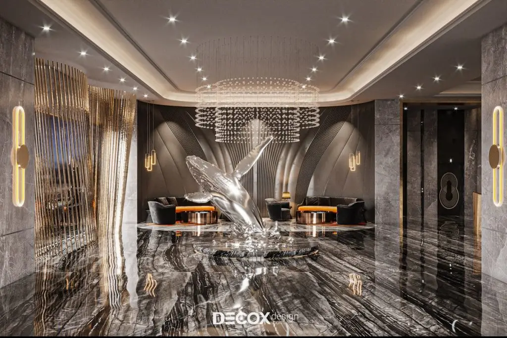 thiết kế nội thất khách sạn phong cách sang trọng