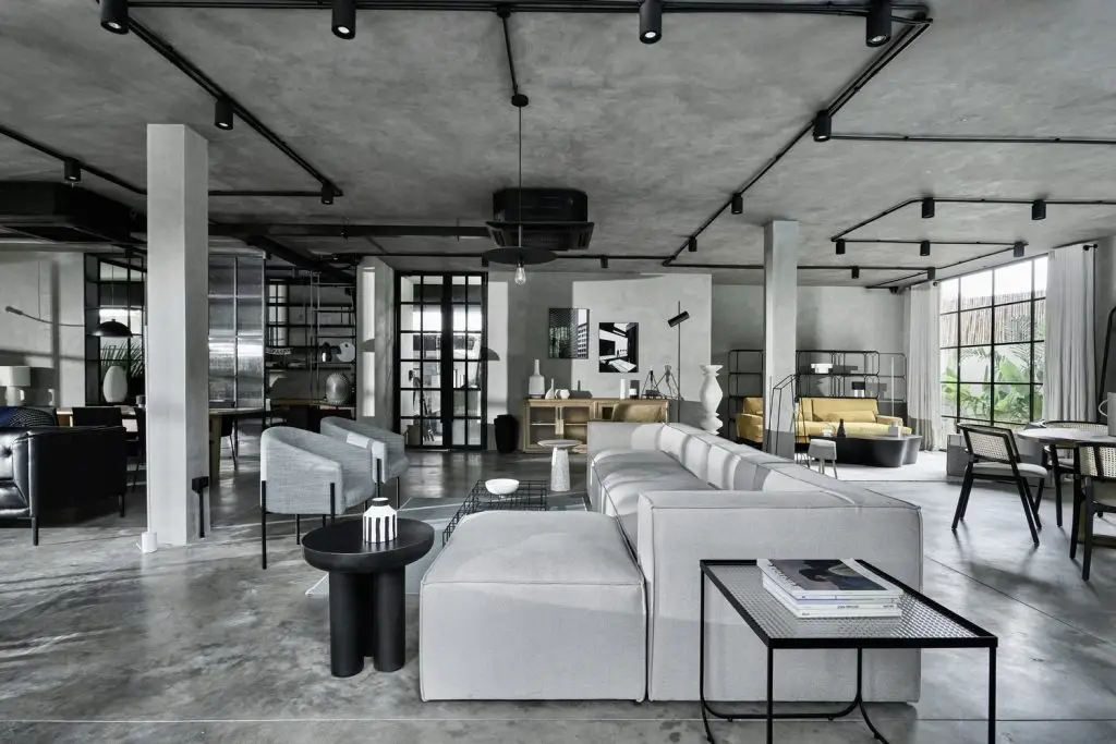 thiết kế nội thất nhà hàng phong cách hiện đại