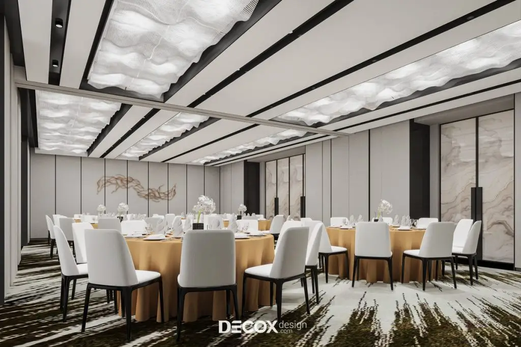 thiết kế nội thất nhà hàng sang trọng