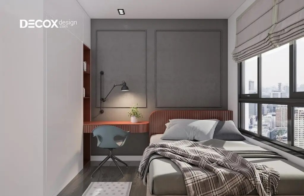 thiết kế phòng ngủ cho bé trai với diện tích 10m2