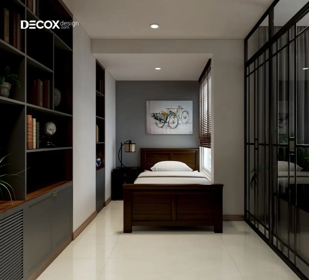 thiết kế phòng ngủ cho bé trai từ 16 - 18 tuổi