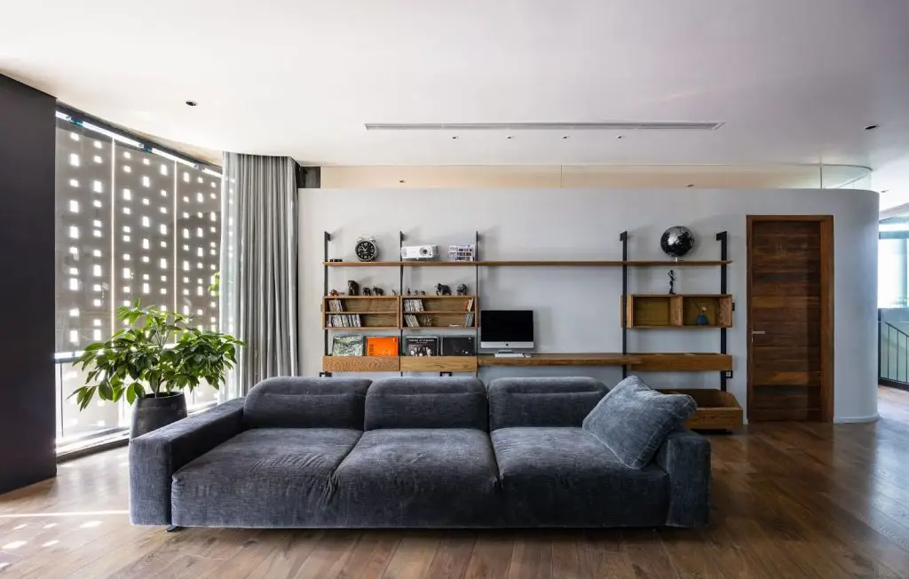 Cửa gỗ chống cháy MDF phủ veneer đẹp