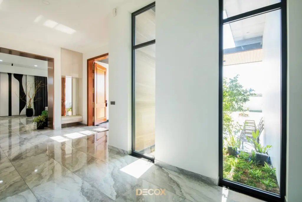 độ dày cánh cửa thép vân gỗ 