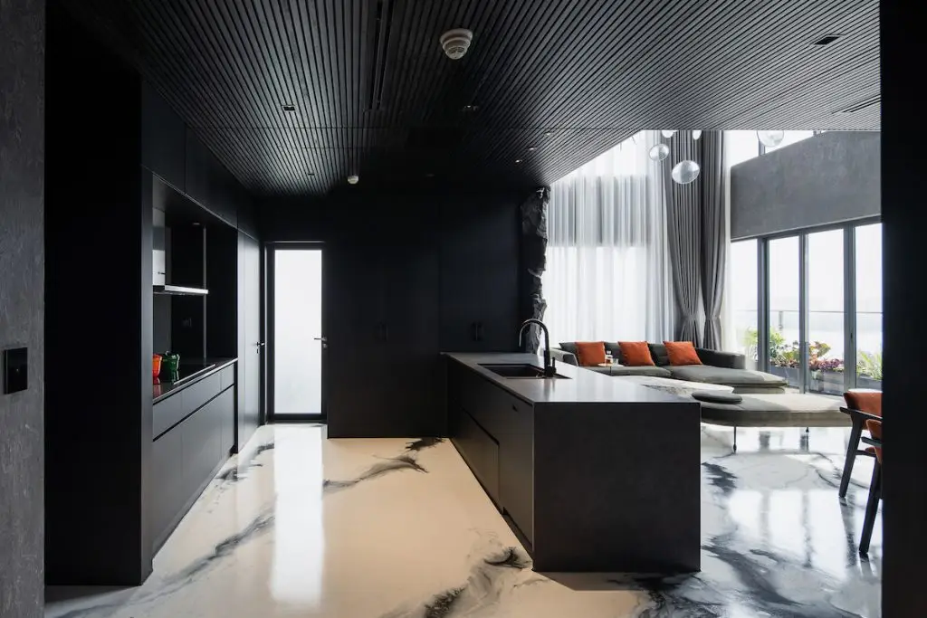 gạch giả đá marble với vân đá độc bản