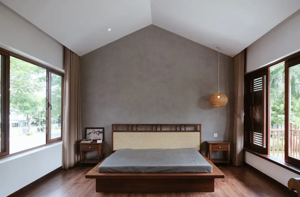 Giường gỗ óc chó đẳng cấp