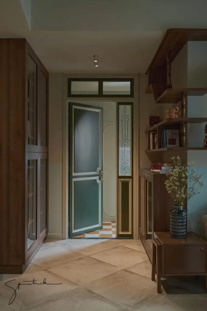 cửa gỗ công nghiệp sơn PU cho phòng khách