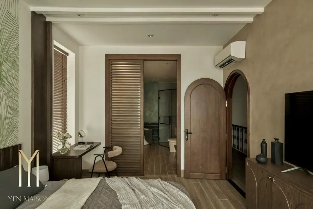 cửa gỗ nhựa composite đa dạng bề mặt