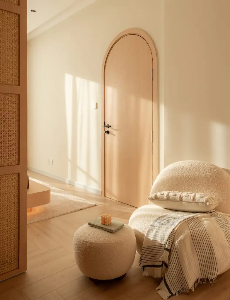 Cửa gỗ nhựa composite thiết kế trơn