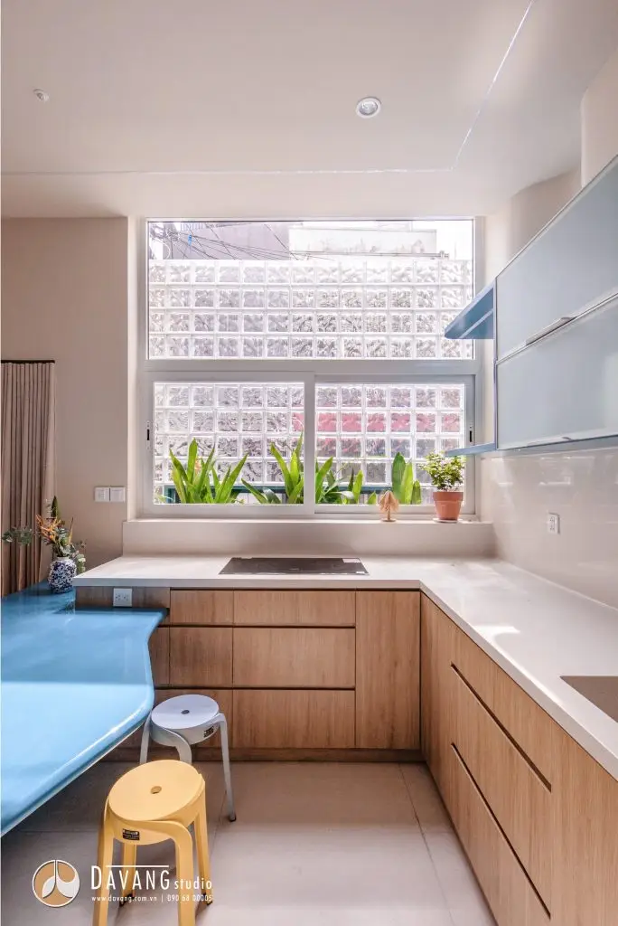 cửa sổ lùa 2 cánh cho nhà bếp